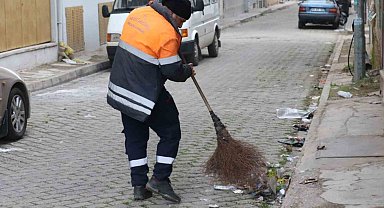 Nazilli Belediyesi'nin temizlik çalışmaları sürüyor
