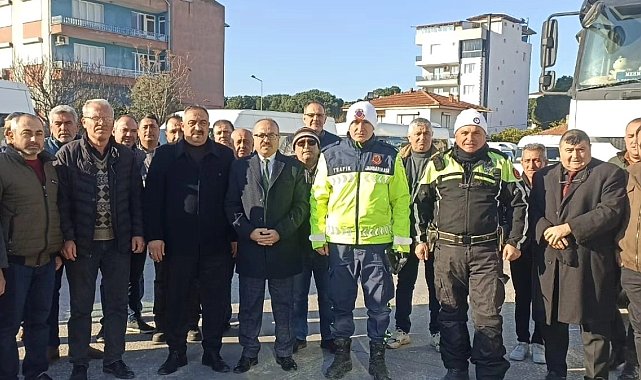 Nazilli'de okul servisleri denetlendi