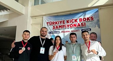 Niğde Kick Boks Takımı Türkiye Kick Boks Şampiyonası'na damga vurdu