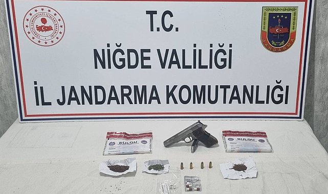 Niğde'de jandarma uyuşturucuya geçit vermiyor