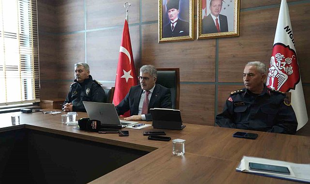 Niğde'nin güvenlik ve asayiş verileri paylaşıldı