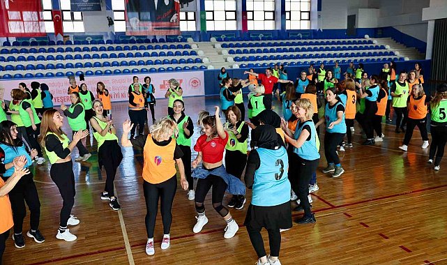 Odunpazarı'nda kadınlar sporda buluştu