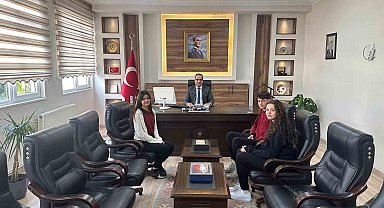 Öğrencilerden Kaymakam Dalak ile röportaj