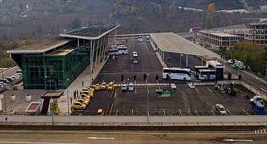 Ordu terminalleri 550 bin yolcuya hizmet verdi