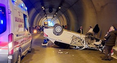 Ordu'da tünelde kaza: 7 yaralı