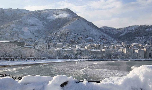 Ordu'dan kartpostallık kar manzaraları