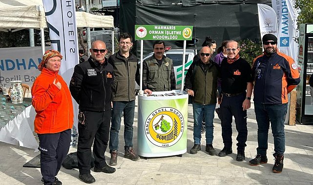 Orman ekipleri vatandaşları orman yangınlarına karşı bilgilendirdi