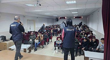 Osmaniye'de öğrencilere siber farkındalık eğitimi