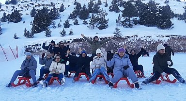 Özel bireyler Ergan'da doyasıya eğlendi