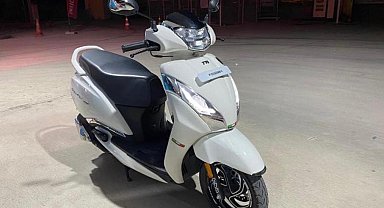 Park halindeki motosiklet çalındı
