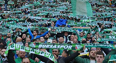 Profesyonel liglerde en çok seyircisi olan ikinci takım Bursaspor oldu