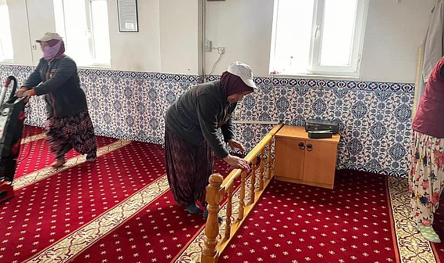 Ramazan ayına öncesi camilerde kapsamlı temizlik