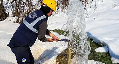 Sakarya'da kış şartlarına karşı altyapı hatları güvende