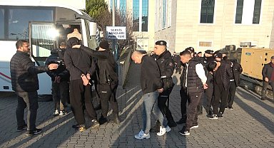 Samsun merkezli suç örgütü operasyonunda 37 kişi adliyeye sevk edildi