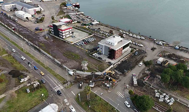 Samsun'a 50 milyon TL'lik yeni yağmur suyu şebeke hattı