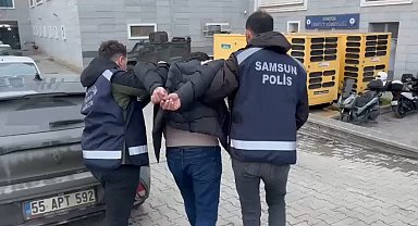 Samsun'da 32 yıl hapis cezasıyla aranan şahıs yakalandı