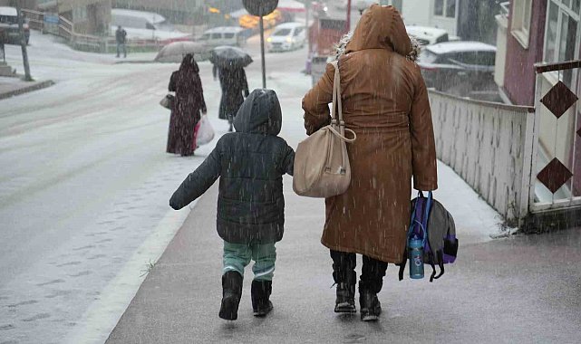 Samsun'da eğitime kar engeli