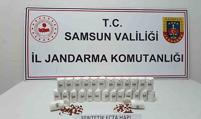 Samsun'da jandarmadan uyuşturucu operasyonu: 2 gözaltı