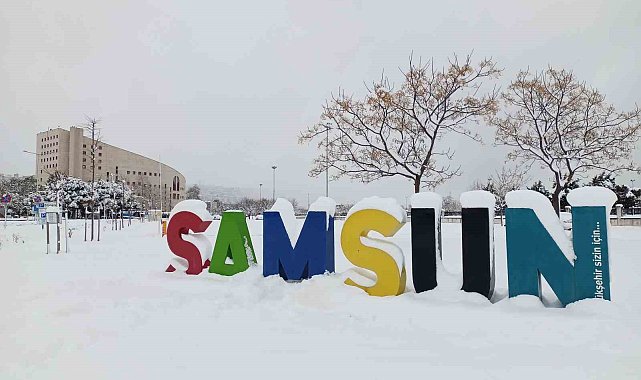 Samsun'da kar nedeniyle 67 grup yolu kapandı: Ekipler sahada