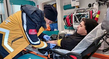 Samsun'da motosiklet kazası: 2 yaralı