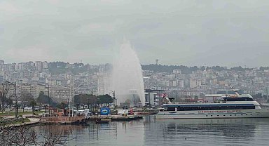Samsun'da patlayan su borusu onarıldı, su verilmeye başlandı