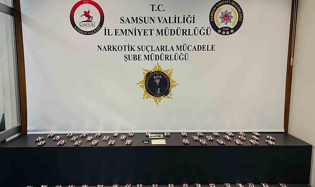 Samsun'da uyuşturucu operasyonu: 3 gözaltı