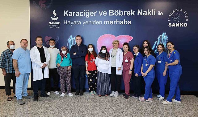 SANKO Üniversitesi Hastanesi'nde üç hasta kadavradan böbrek nakliyle yaşama tutundu