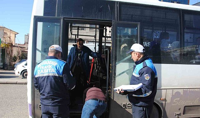 Şanlıurfa'da özel halk otobüslerine denetim