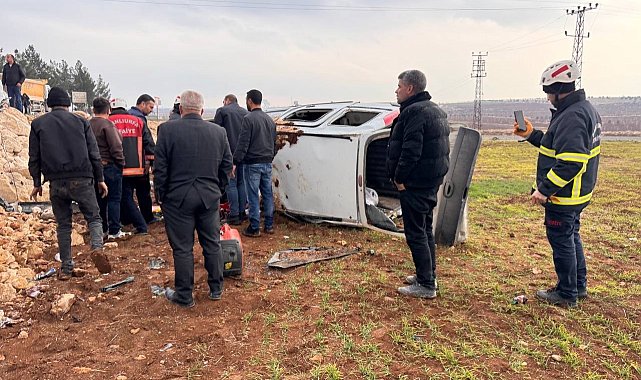 Şanlıurfa'da trafik kazası: 2 yaralı