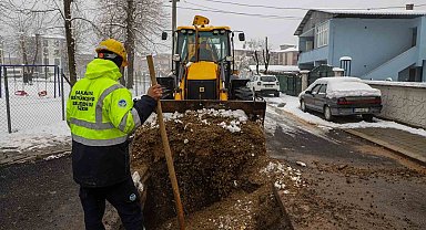 SASKİ, altyapı hatlarının hava şartlarından etkilenmemesi için sahada