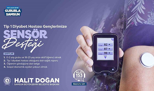 SBB'den diyabet hastası gençlere sensör desteği