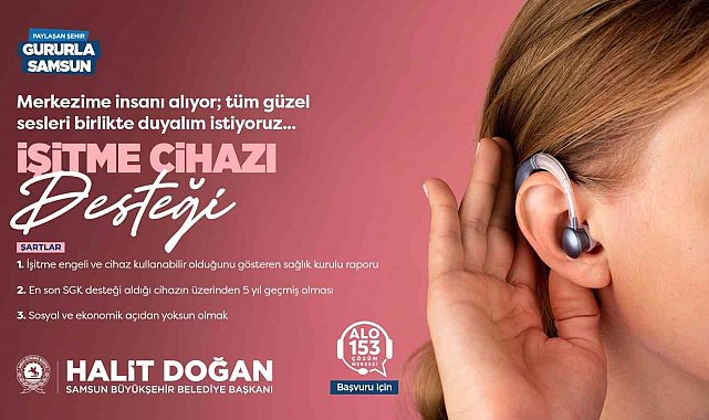 SBB'den işitme cihazı desteği