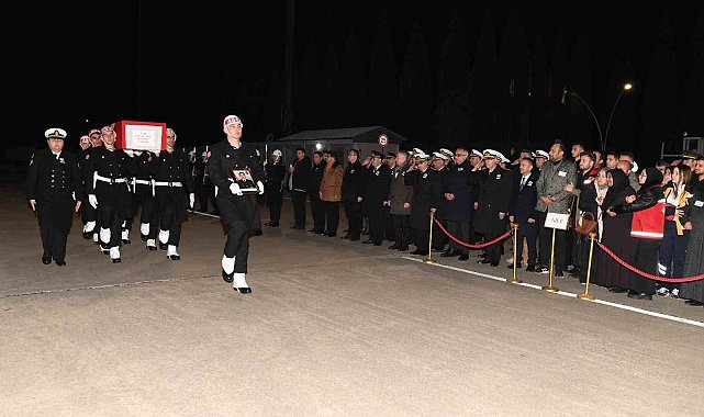 Şehit Mustafa Bazna'nın naaşı Kocaeli'de törenle karşılandı