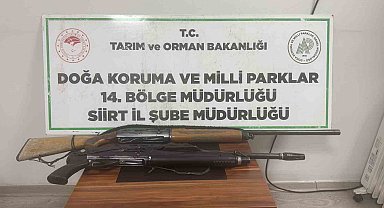 Siirt kaçak avcılığa 30 bin lira para cezası