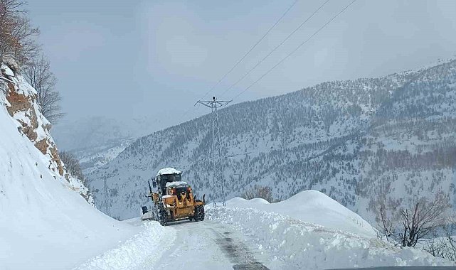 Siirt'te 99 köy yolu kapandı