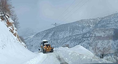 Siirt'te 99 köy yolu kapandı
