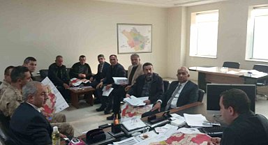 Siirt'te av dönemi komisyonu toplantısı