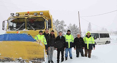 Sinop'ta 9 günde 10 bin km yol açma çalışması