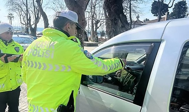 Sinop'ta araç sürücülerine uyarı