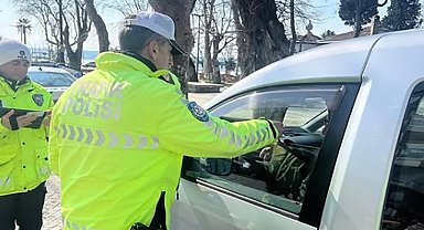 Sinop'ta araç sürücülerine uyarı
