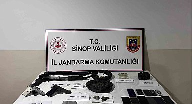 Sinop'ta uyuşturucu operasyonu: 2 gözaltı