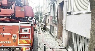 Şişli'de 4 katlı bir binada yangın paniği: Yaşlı kadın dumandan etkilendi