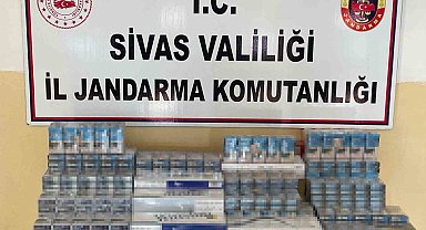 Sivas'ta bir ayda 2 bin 510 paket kaçak sigara ele geçirildi