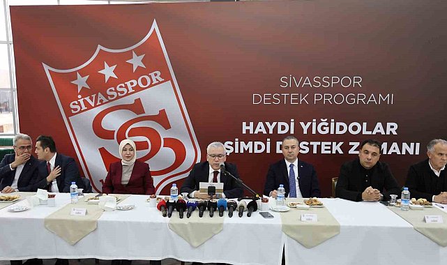 Sivasspor için destek toplantısında buluştular