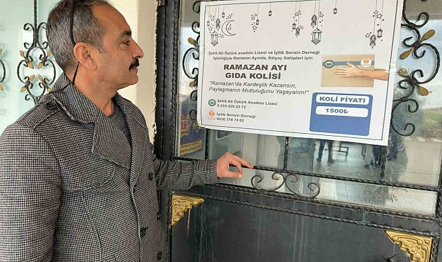 Siverek'te öğrenciler Ramazan ayında ihtiyaç sahibi ailelere yardım edecek