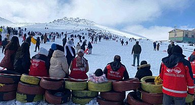 Siverekli çocuklar karacadağ'da unutulmaz bir gün geçirdi
