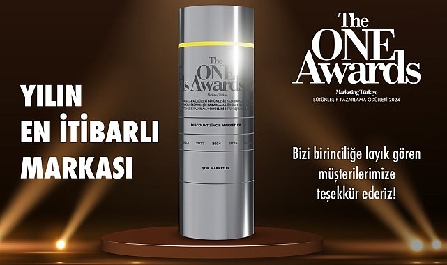 ŞOK Marketler "Yılın İtibarlısı" ödülünü aldı