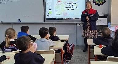 Söke'de öğrencilere 'Gıda Güvenliği ve İsraf Eğitimi' verildi