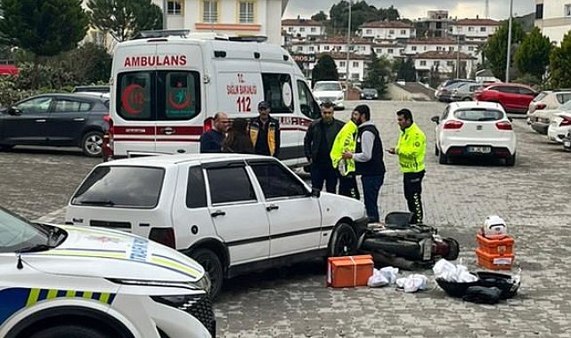 Söke'de trafik kazası: 1 yaralı