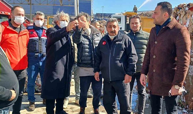Söke'deki yangını kontrol altına almak için ekipler seferber oldu